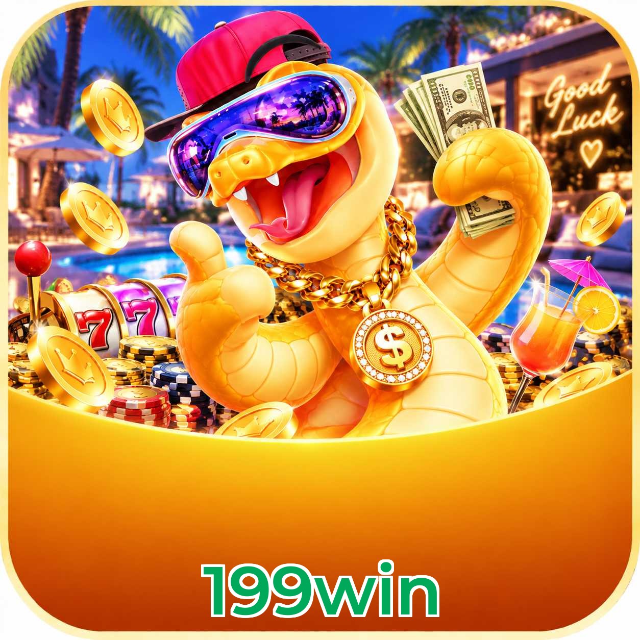 App 199win na tela inicial do iPhone via PWA Safari